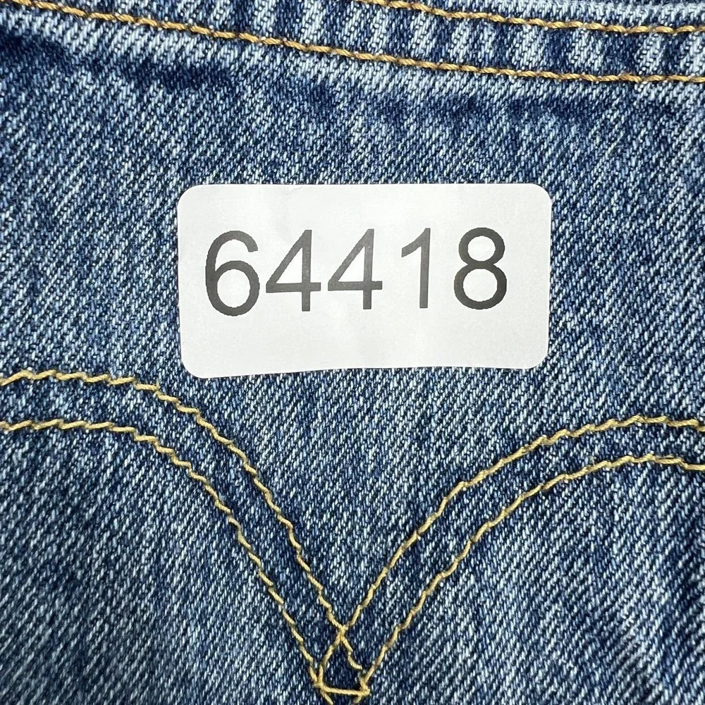 Levis 501 Original Straight Leg Jeans 30x30 Blue Men Button Fly Made in Egypt